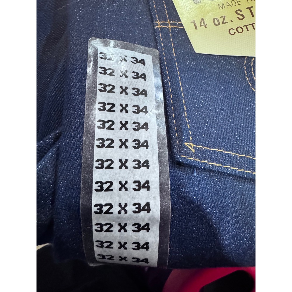 Key Industries Women Dark Wash Stretch Denim Bootcut Jeans 32x34 Made in USA
